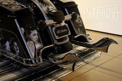 SCC SHARKFIN PIPES (CHROME)