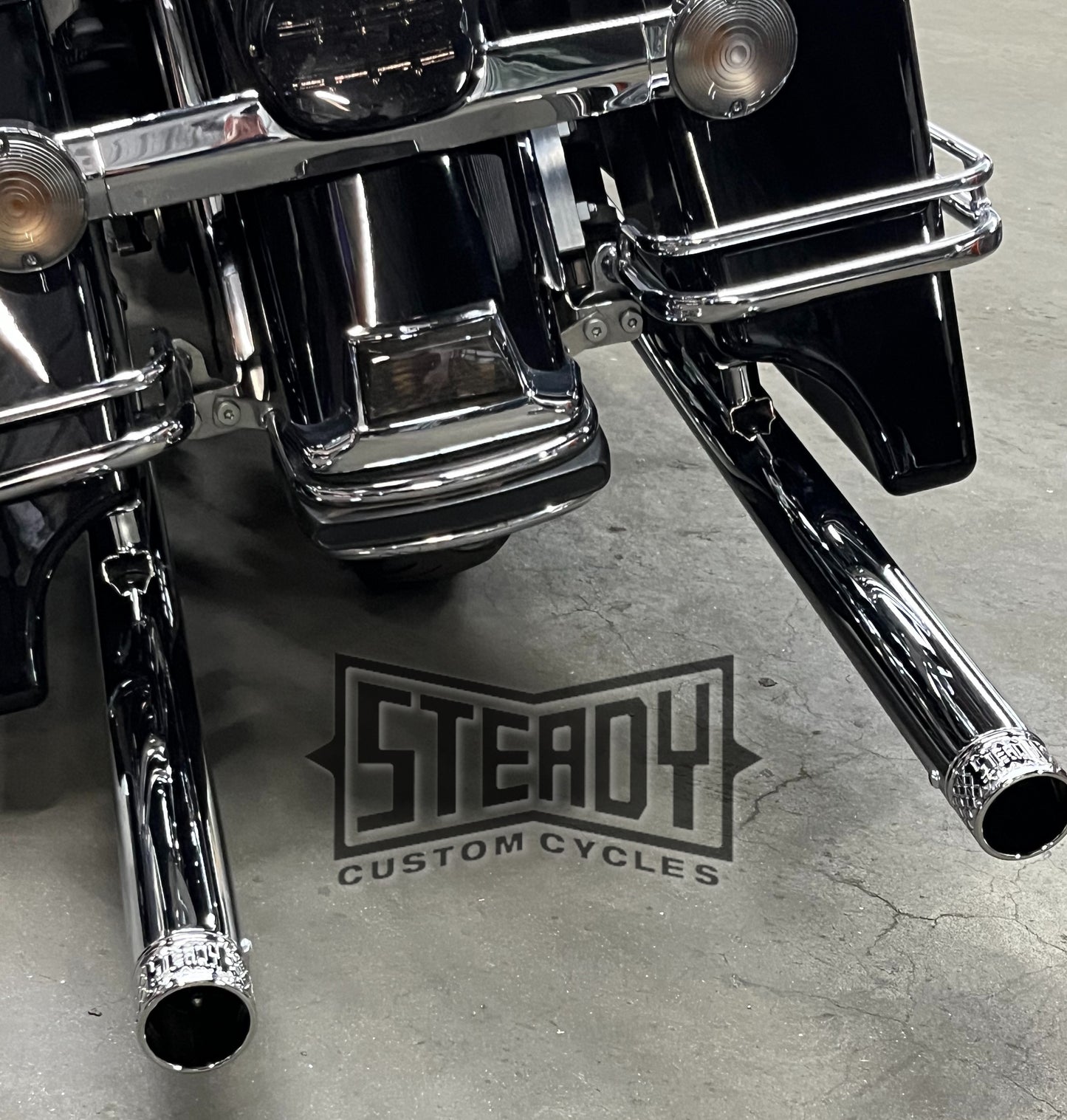 SCC FAT PIPES (CHROME)