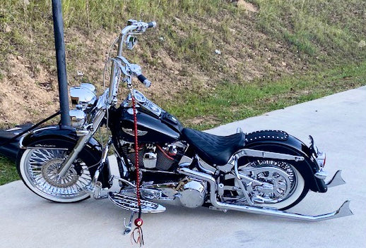 SCC UPSWEPT FISHTAILS (CHROME)