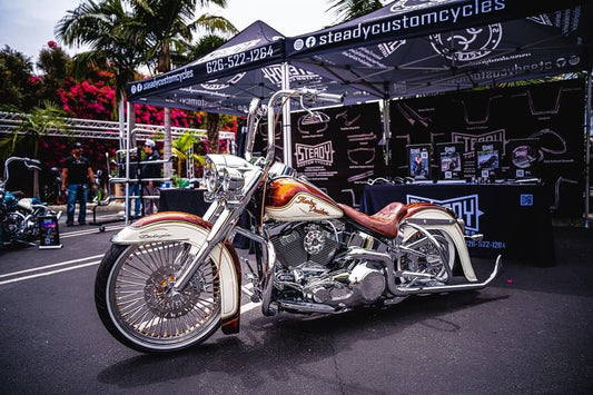 SCC UPSWEPT FISHTAILS (CHROME)