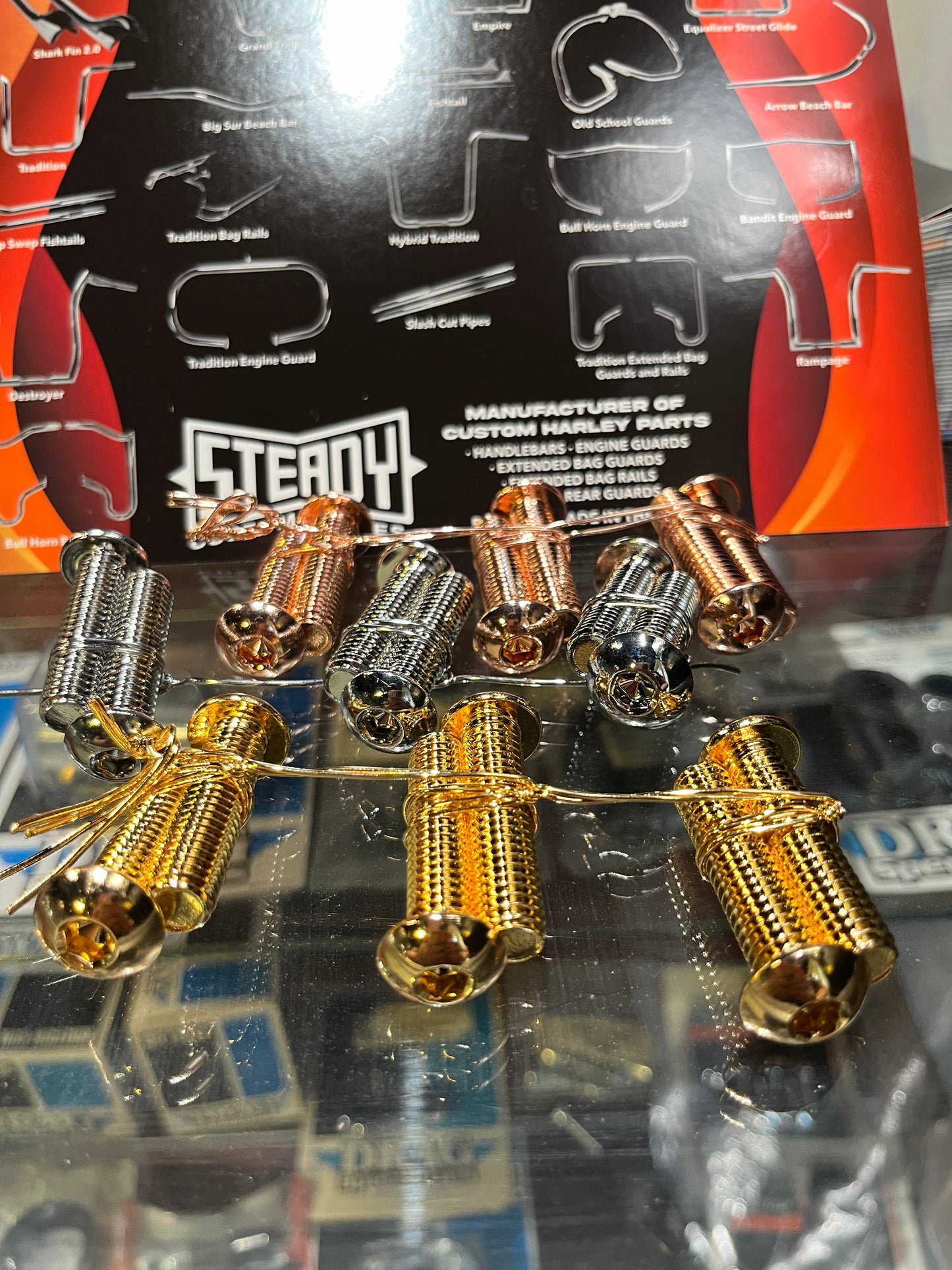 SCC CHROME FENDER BOLT KIT