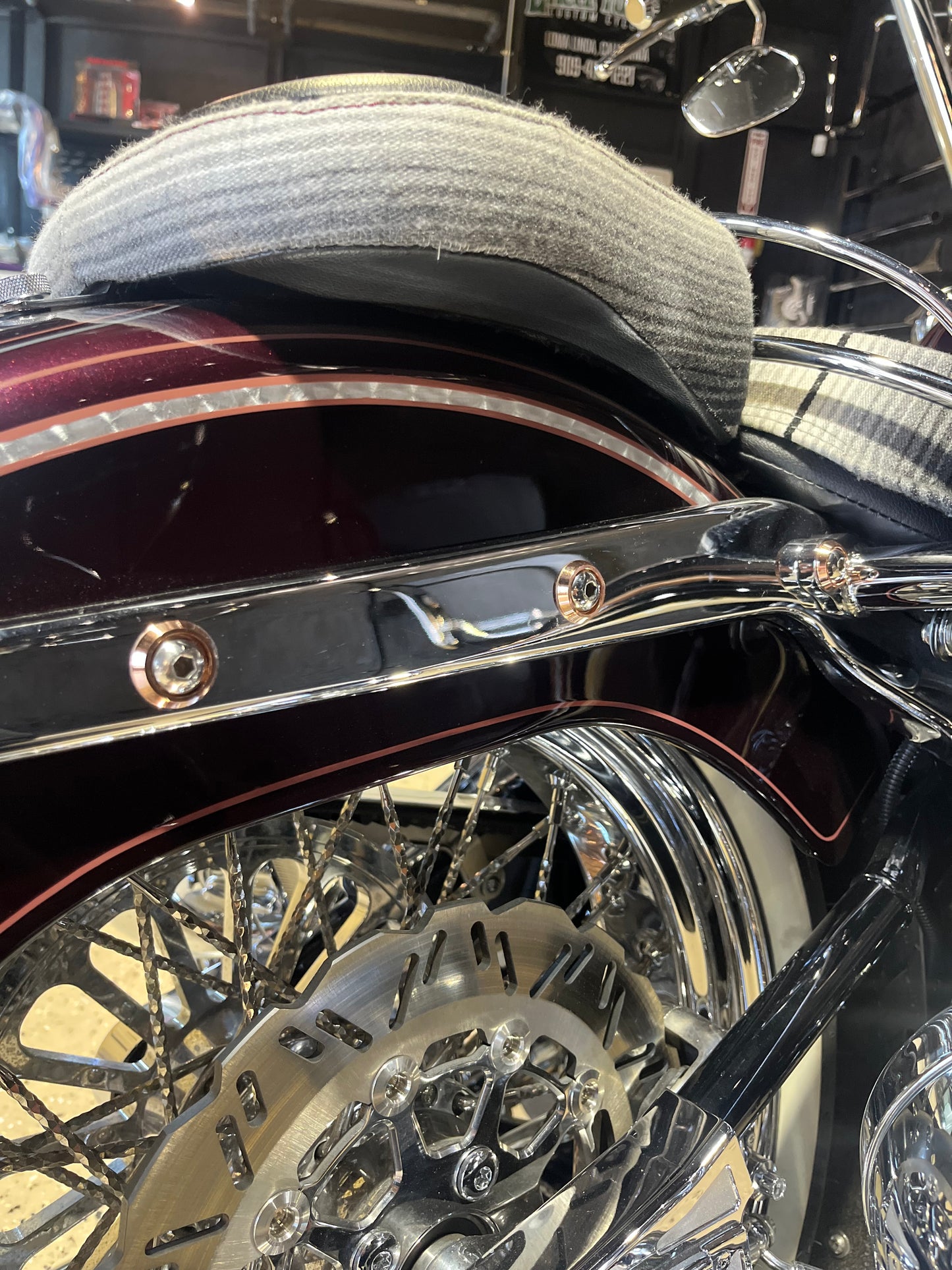 SCC CHROME FENDER BOLT KIT