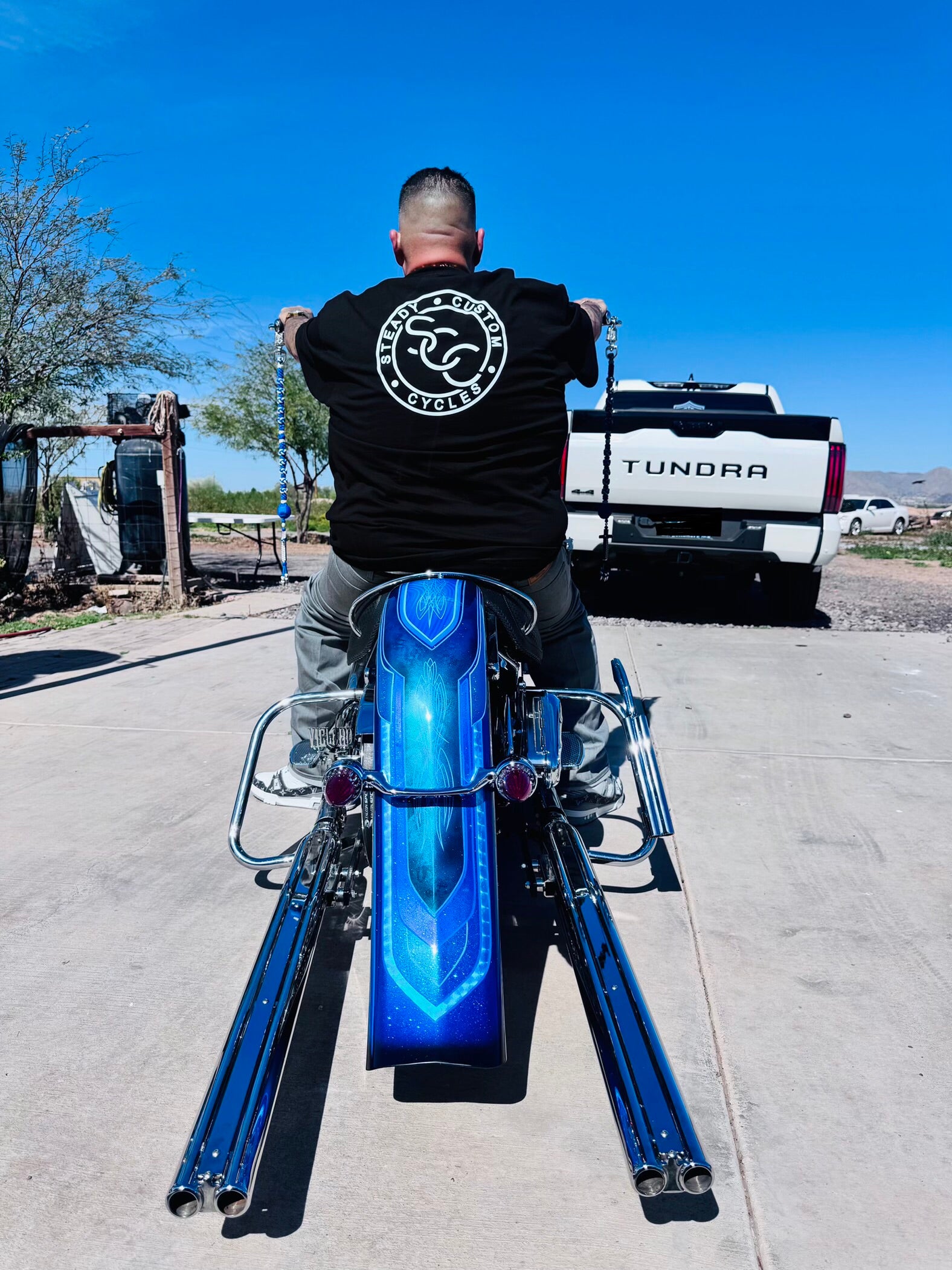 SCC DOUBLE BARREL PIPES – STEADYCUSTOMCYCLES