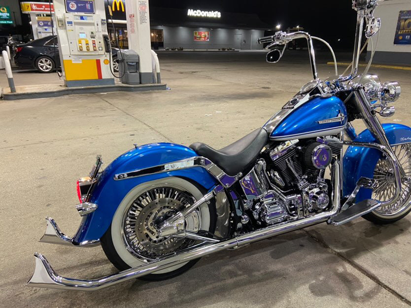 UPSWEPT FISHTAIL PACKAGE (softails only)