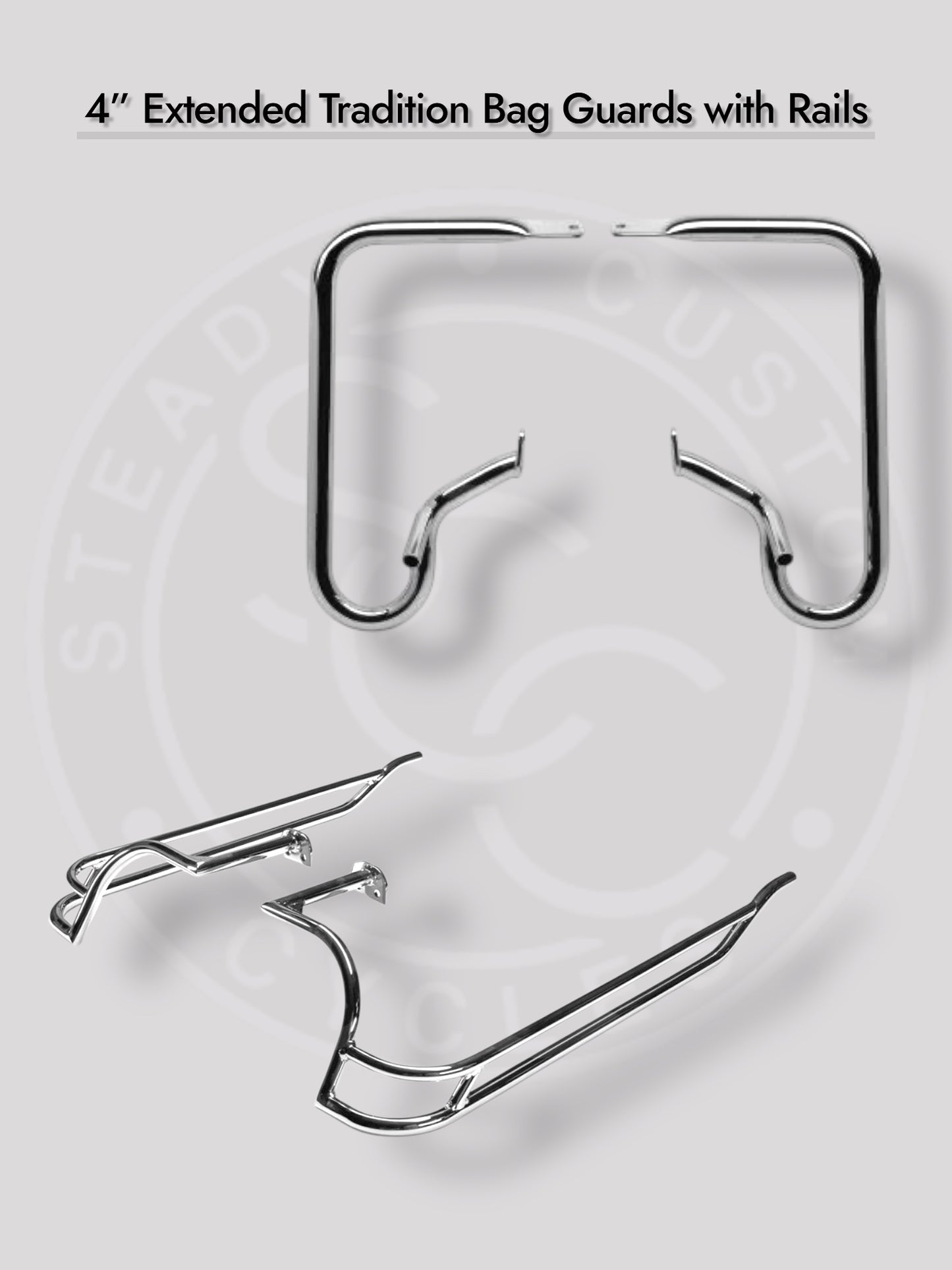PROTECTORES Y RIELES DE BOLSA TRADICIONAL EXTENDIDO DE 4" SCC