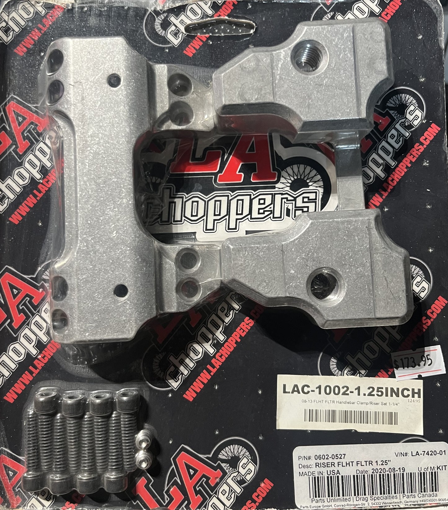 LA CHOPPERS 1.25" RISERS